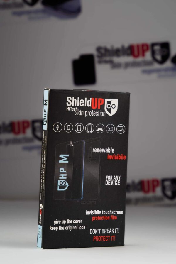 Shieldup Silver glossy M -160microns transparent silicone film